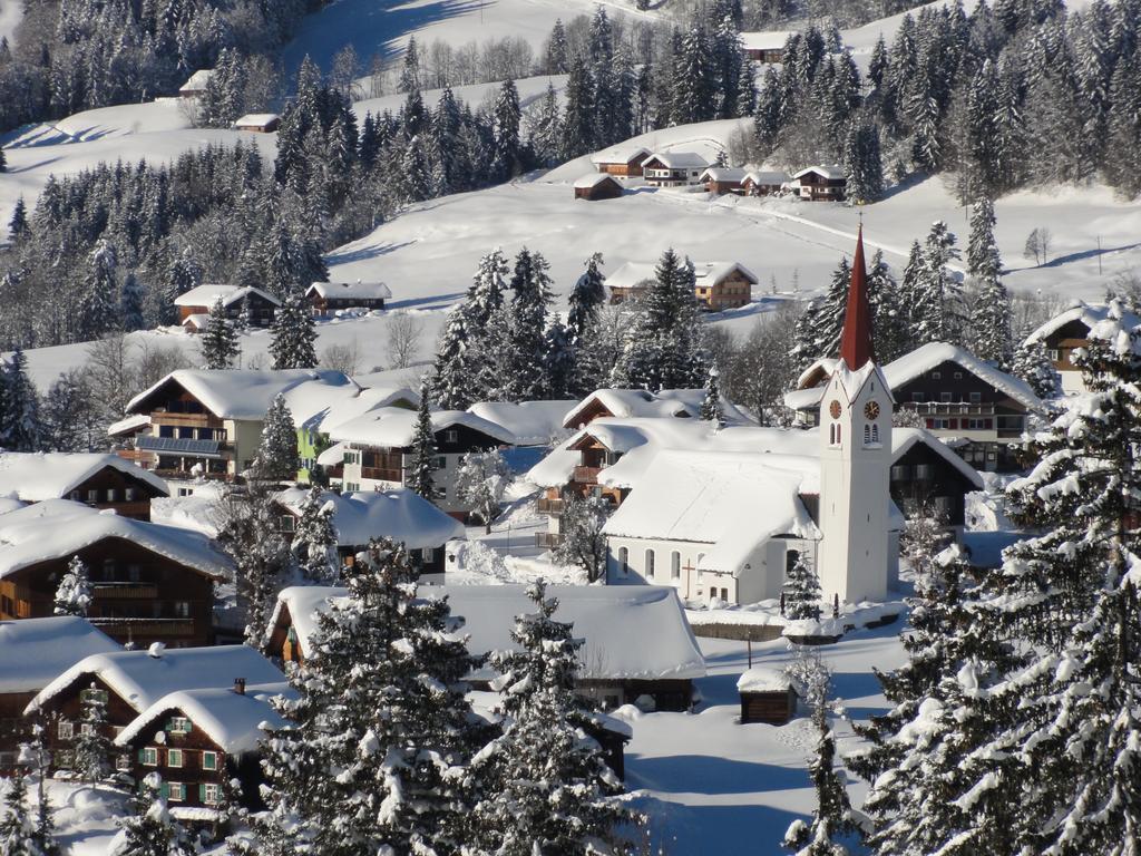 Gasthof Hirschen Sibratsgfäll Exterior photo